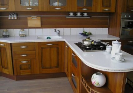 Кухонные столешницы из мдф цветовые решения