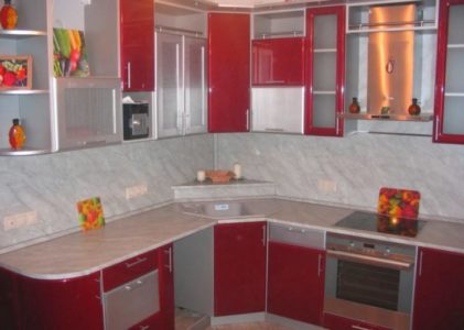 Кухонные столешницы из мдф цветовые решения