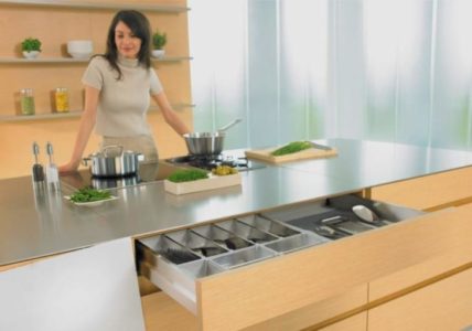 Высота кухонного стола от пола со столешницей