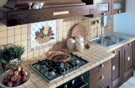 Фартук на кухню из чего лучше сделать
