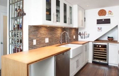 Деревянная столешница для кухни