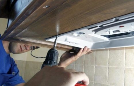 Изготовление вытяжки на кухне своими руками
