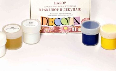 Кракелюрный лак