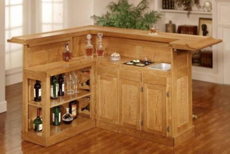 Кухня своими руками из дерева