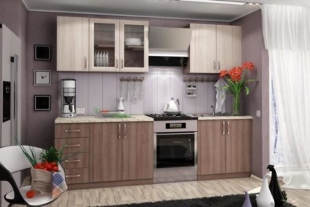 Кухонный гарнитур для маленькой кухни