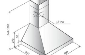 Схема кухонной вытяжки