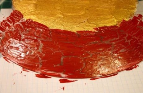 Техника нанесения кракелюрных лаков для декупажа