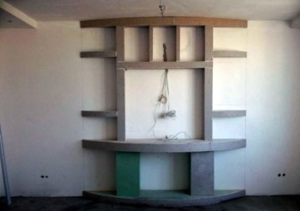 Изготовление полок из гипсокартона