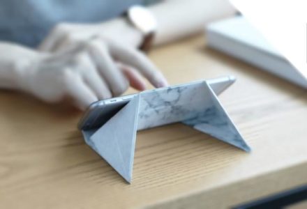 Подставка для телефона из бумаги
