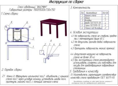 Инверсионный стол инструкция по сборке